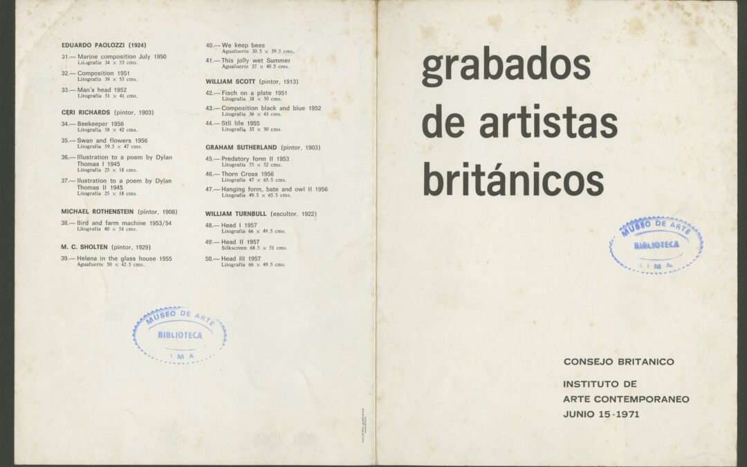 Grabado de Artistas Británicos