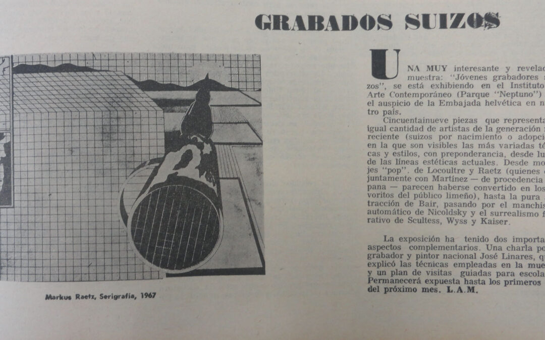 Grabados suizos