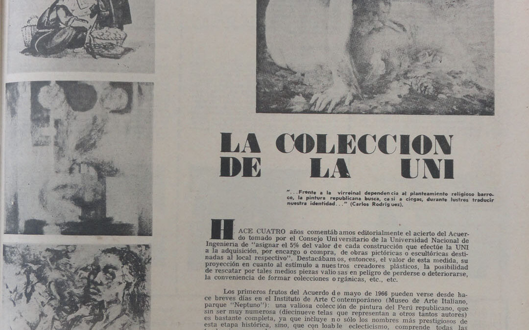 La colección de la UNI