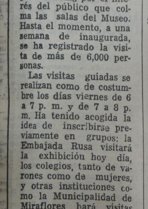 Numeroso público visita muestra “Surrealismo”