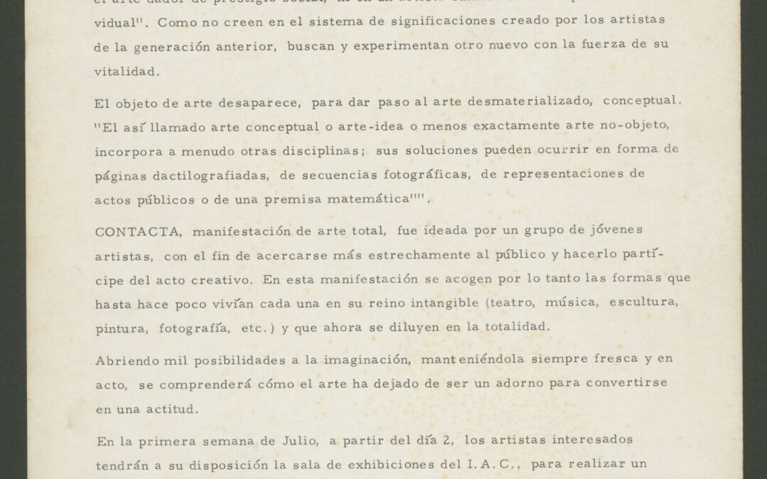 Contacta